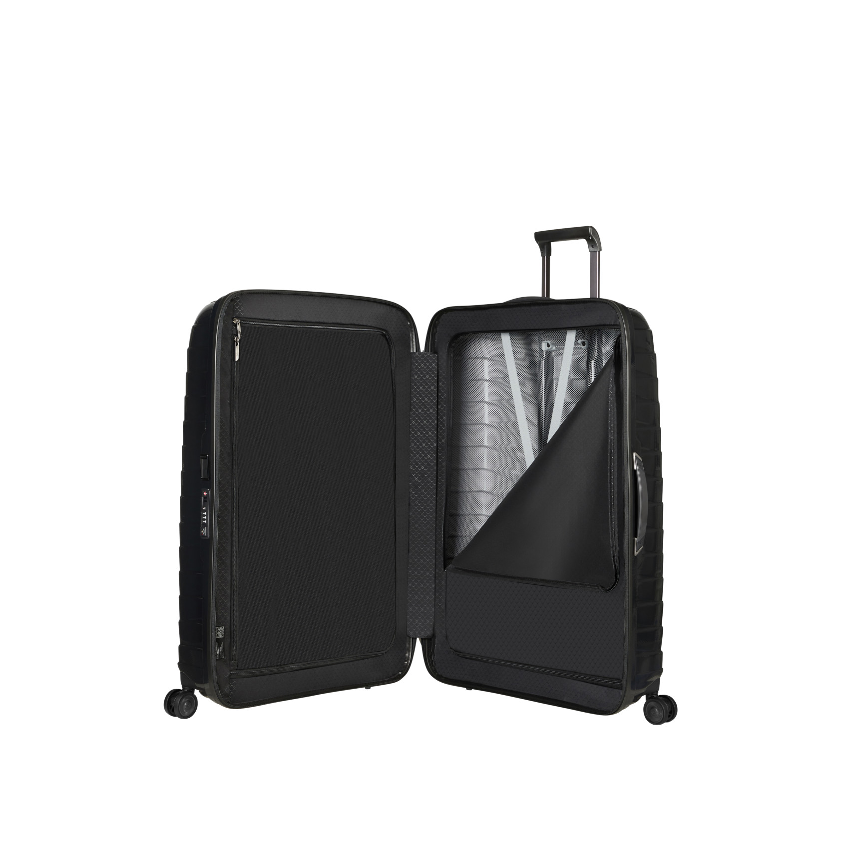 Proxis valise 4 roues taille xl Noir