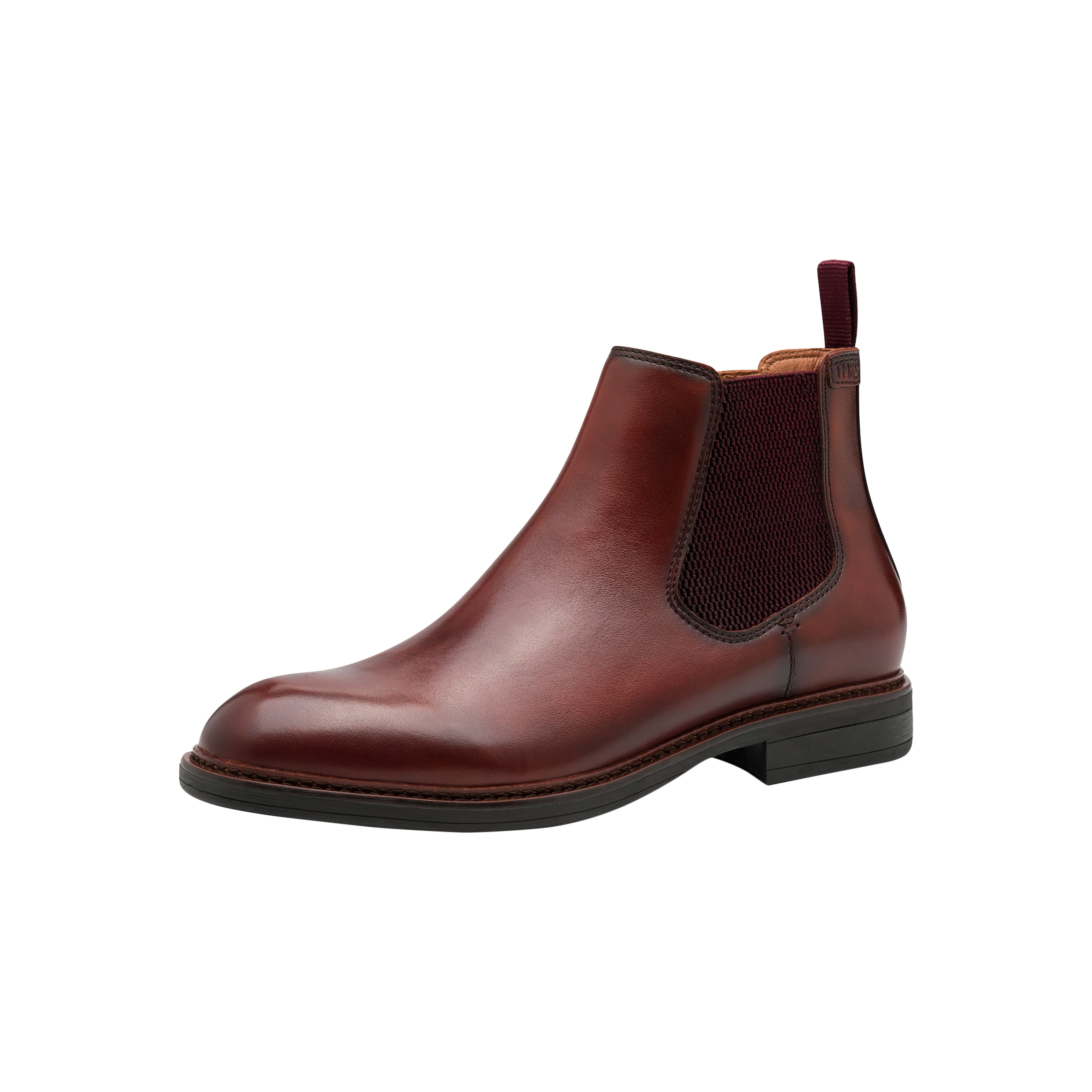 Leather Chelsea boot TAMARIS Brown