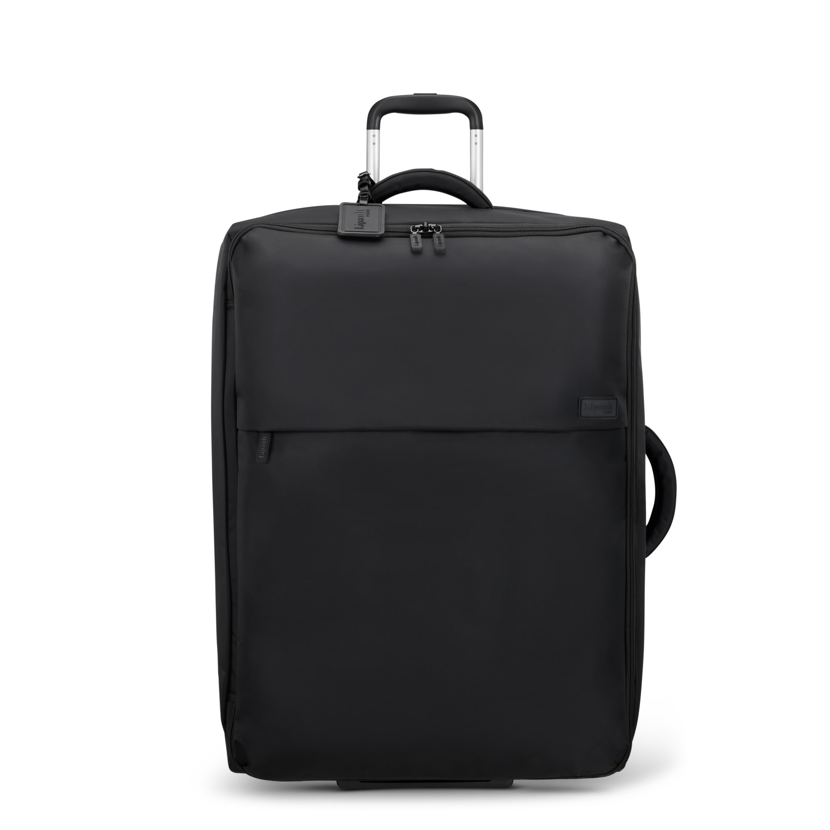 Foldable Feather Suitcase 2 Wheels Size L LIPAULT Black