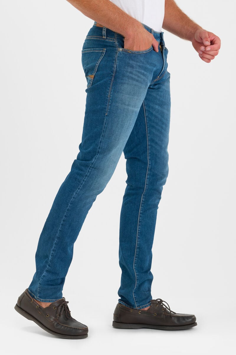 Slim blue jogg jeans 700/11, length 34 LE TEMPS DES CERISES Blue