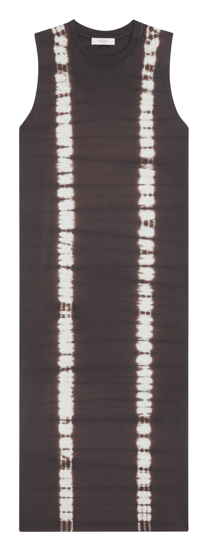 Robe midi sans manches fendue ROSEANNA Noir