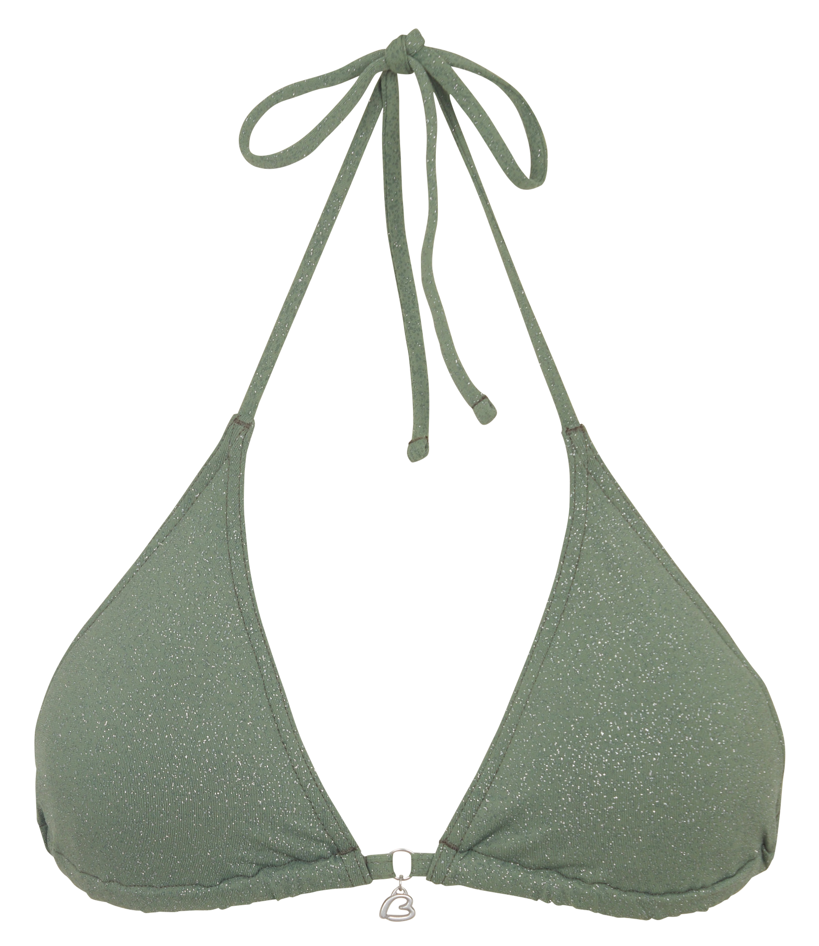 Pailletten Bikinioberteil BANANA MOON Grun