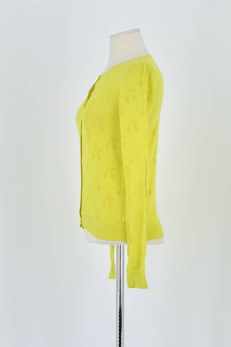 Cardigan BONPOINT - Seconde Main Yellow