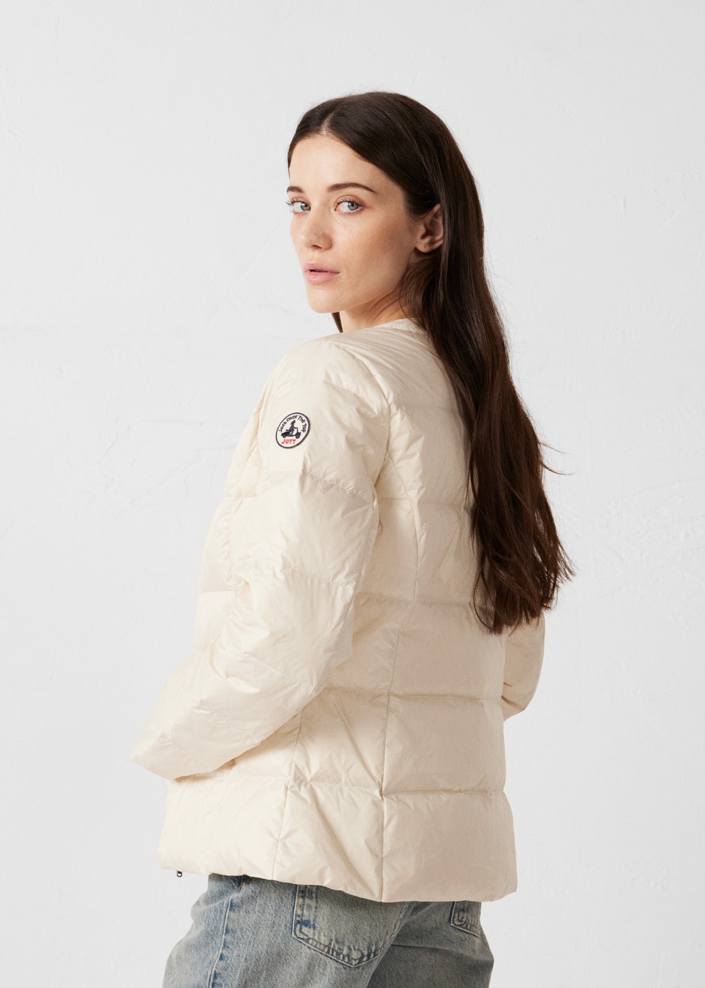 Doudoune inspirée tailleur christy JOTT Blanc