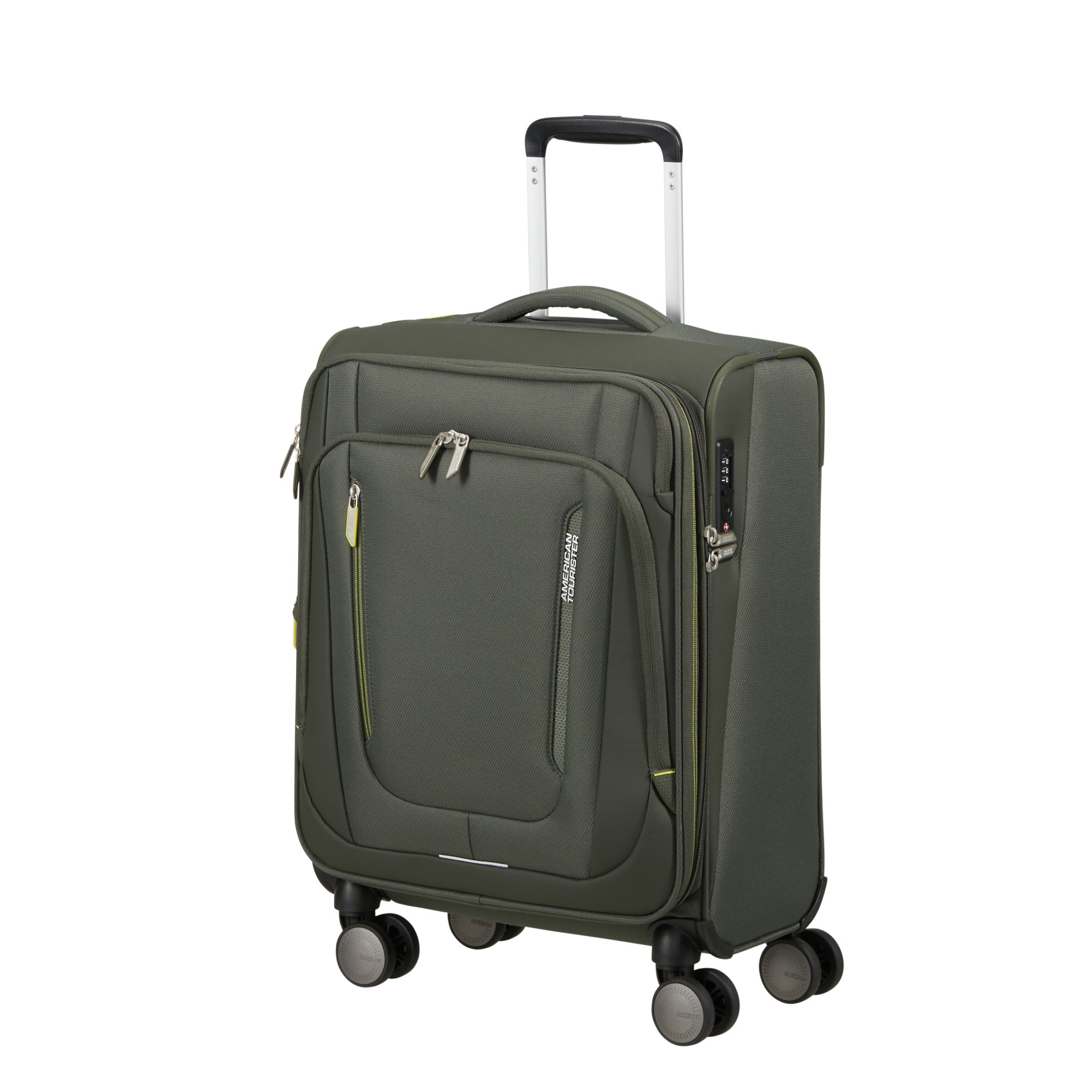 Wanderlite valise 4 roues taille s AMERICAN TOURISTER Kaki
