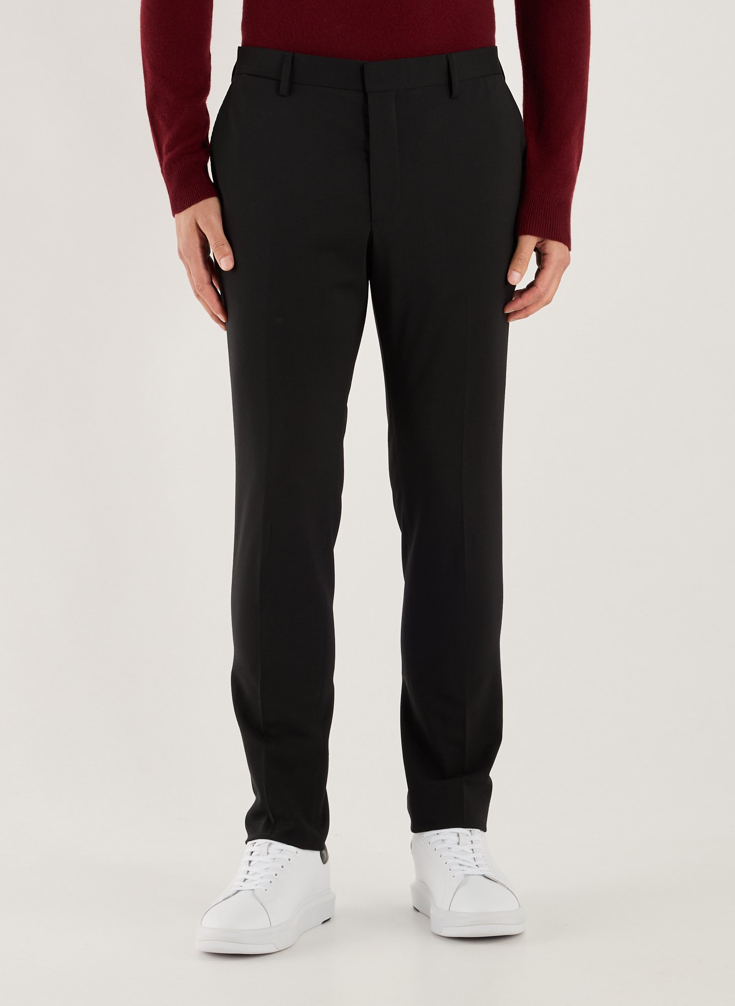 Pantalon dostum-s in blended wool dostum-s p AU PRINTEMPS PARIS Black