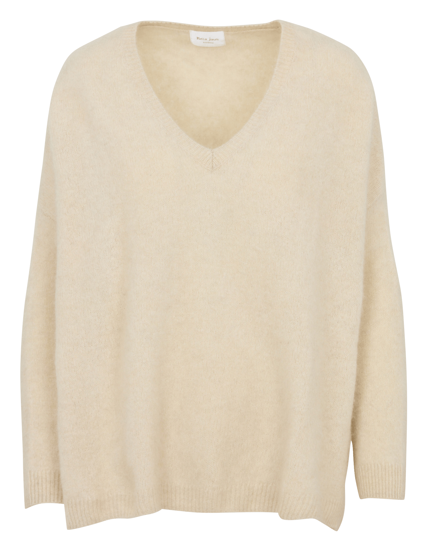 Maglione scollo a V in lana BELLA JONES