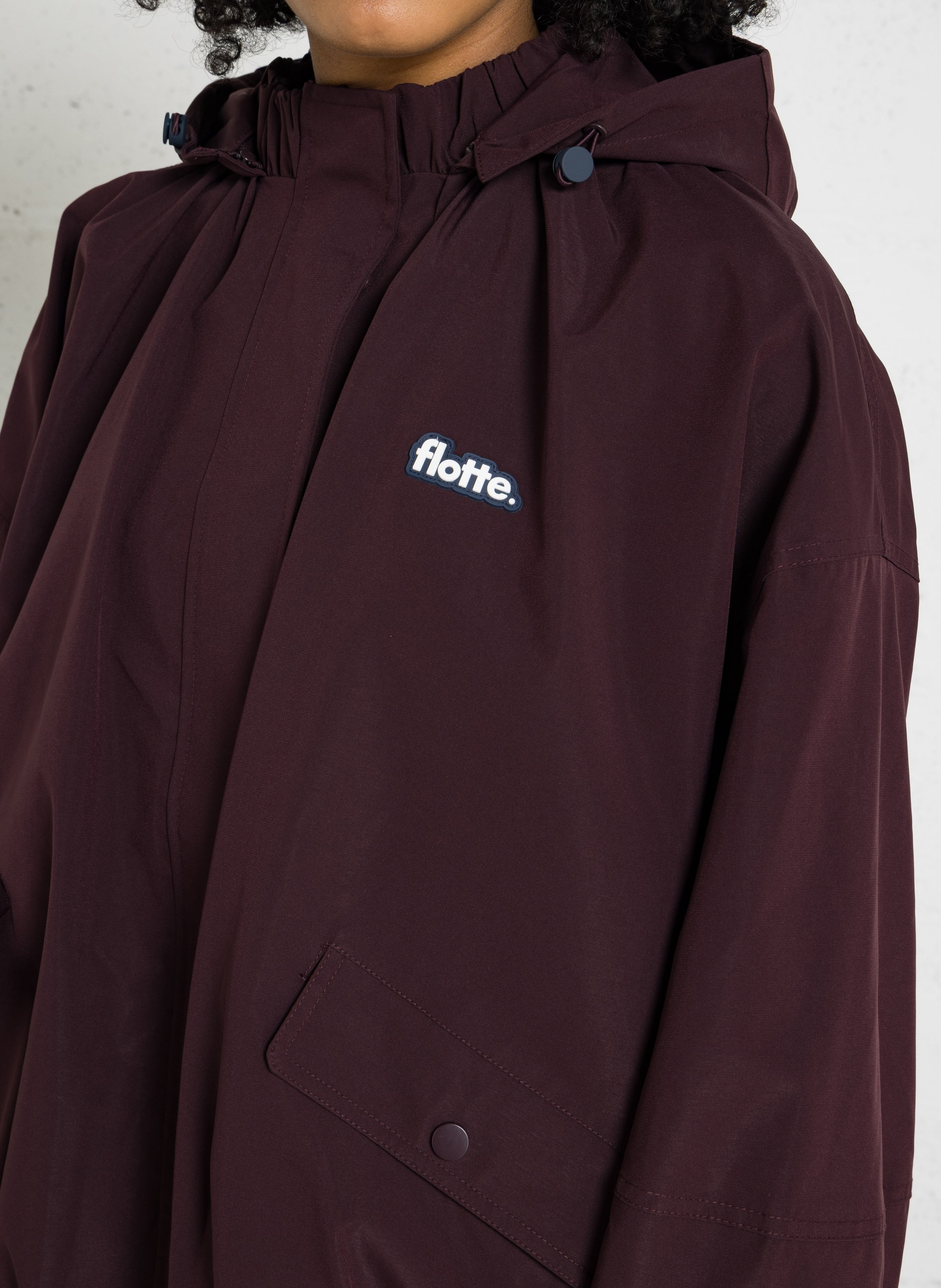 Loose-fit jacket FLOTTE Plums