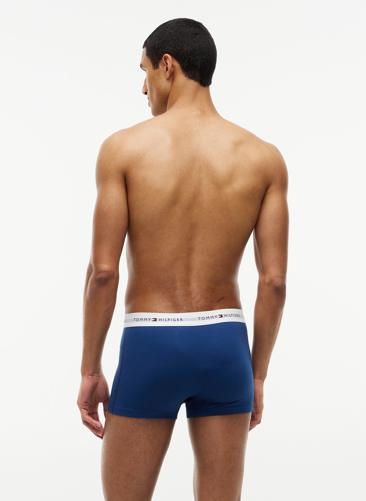 Lot de 3 boxers en coton mélangé TOMMY HILFIGER Rouge