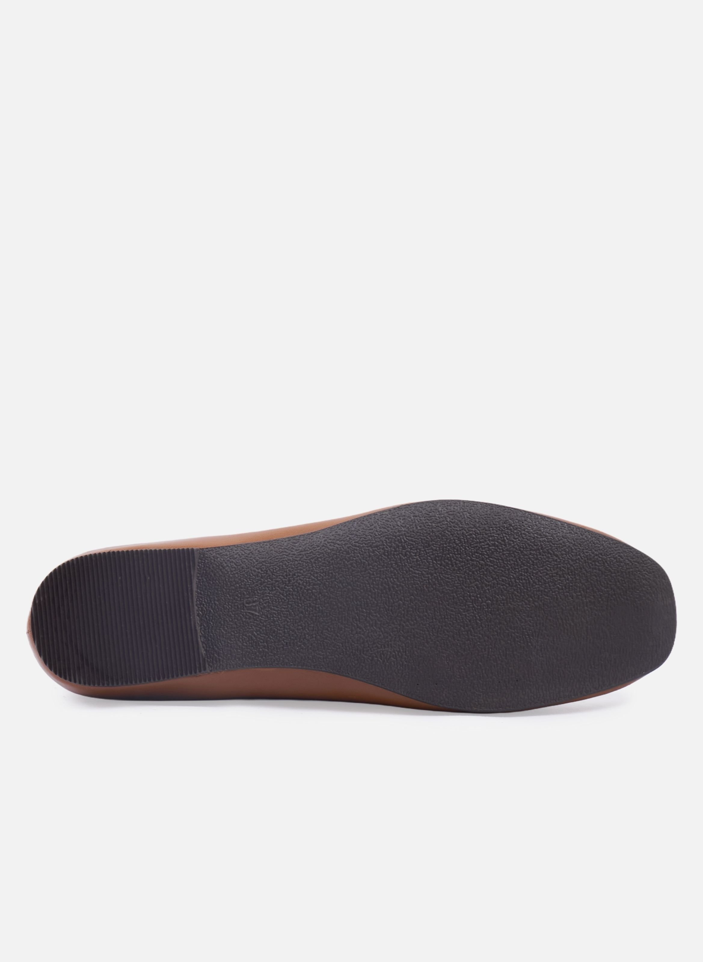 Ballerines souples paola leather | Brown JULES & JENN Women