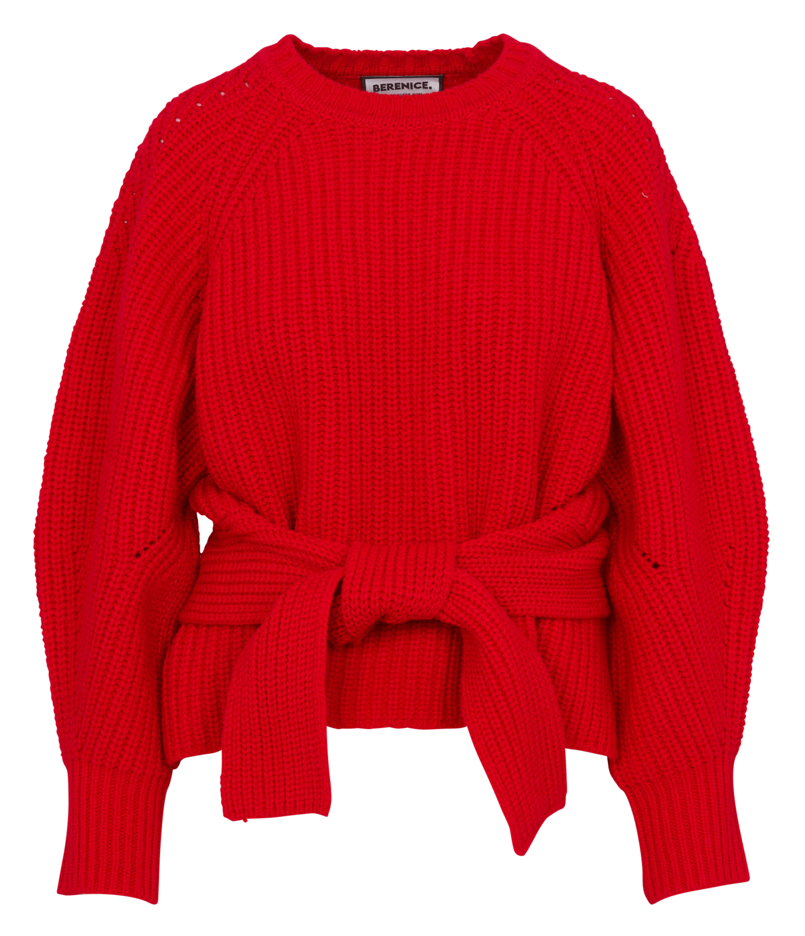Pull col rond en laine BERENICE
