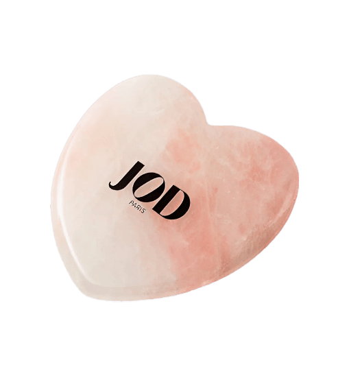 Gua Sha Rosenquarz Herzstein JOD No color