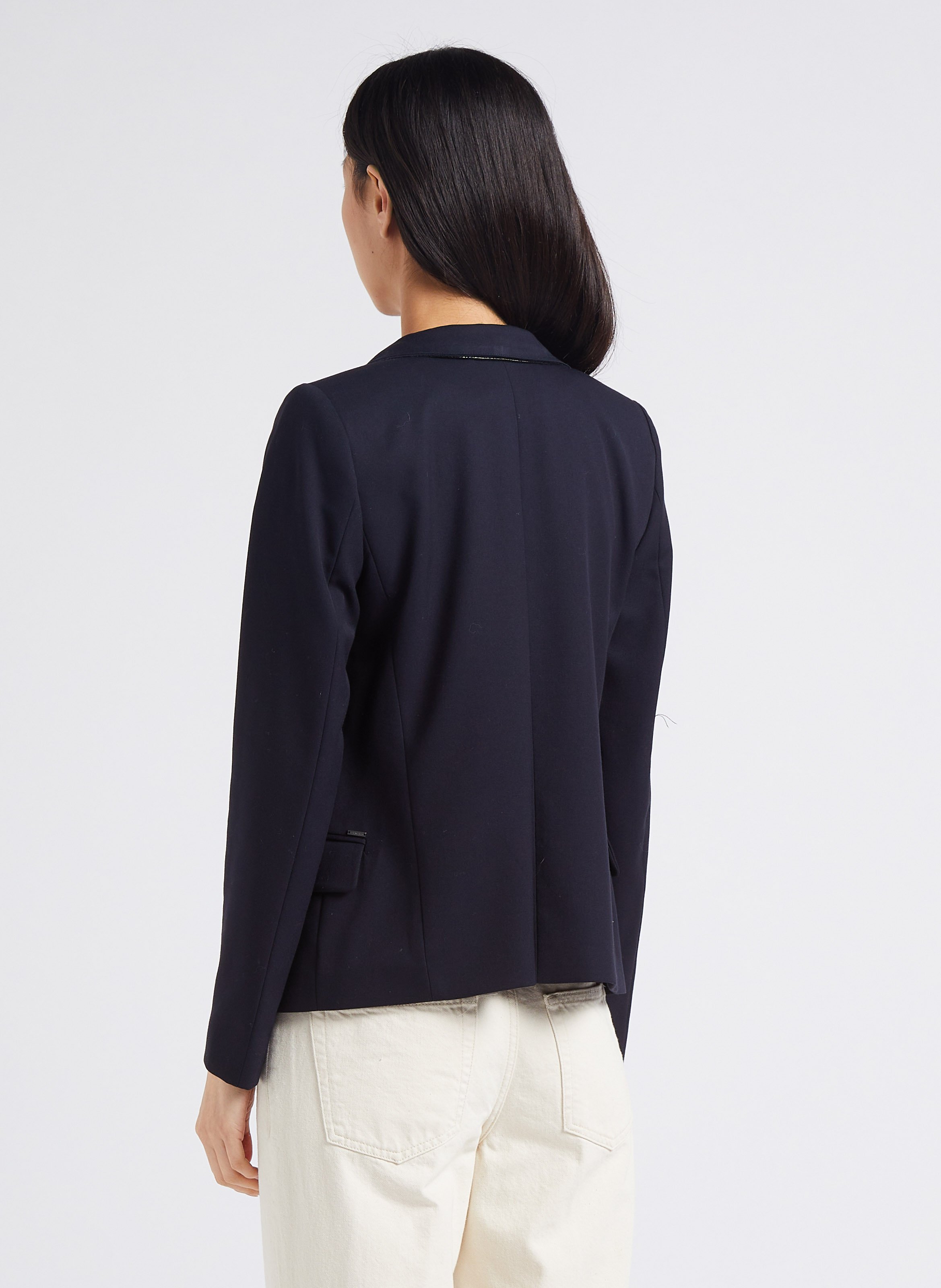 Fitted suit jacket IKKS Blue