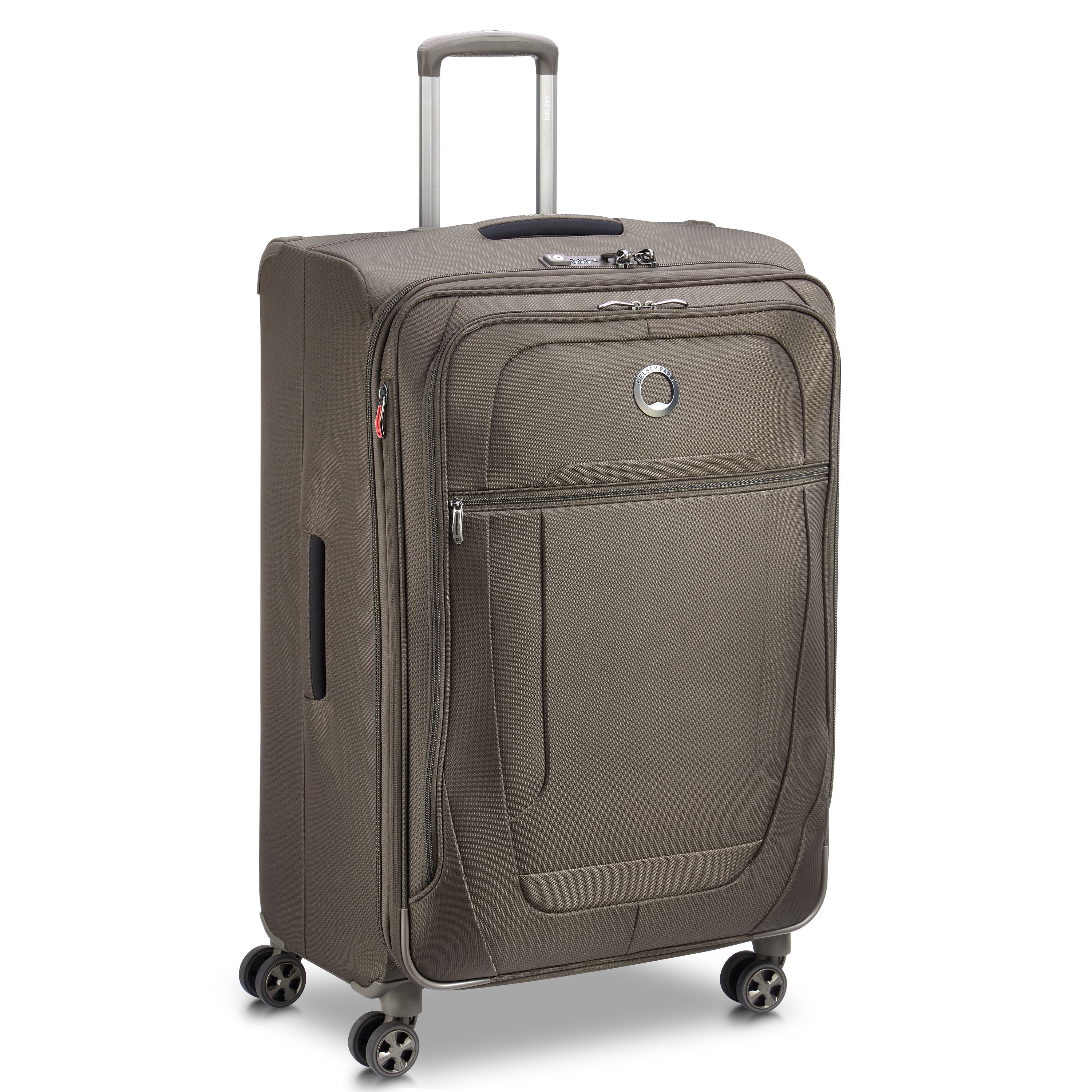 Soft hold suitcase DELSEY PARIS Brown