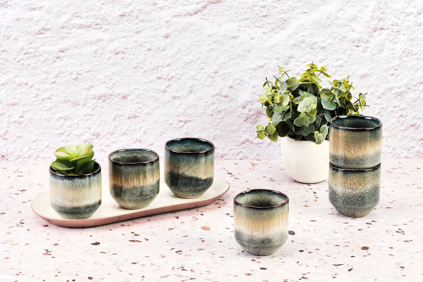 Genesis 15cl Cup - 6 pieces - Earth BJORN Grey