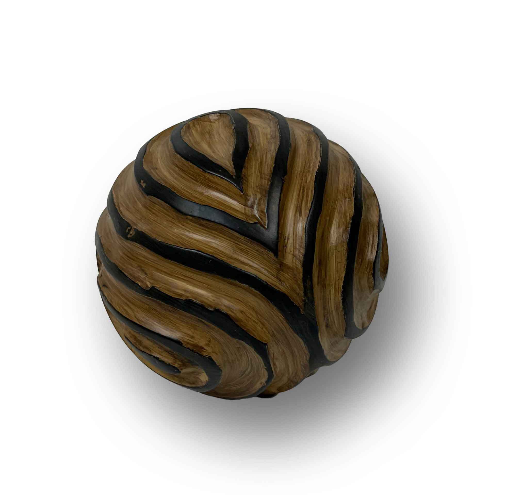 Decorative ethnic ball POTIRON PARIS Brown