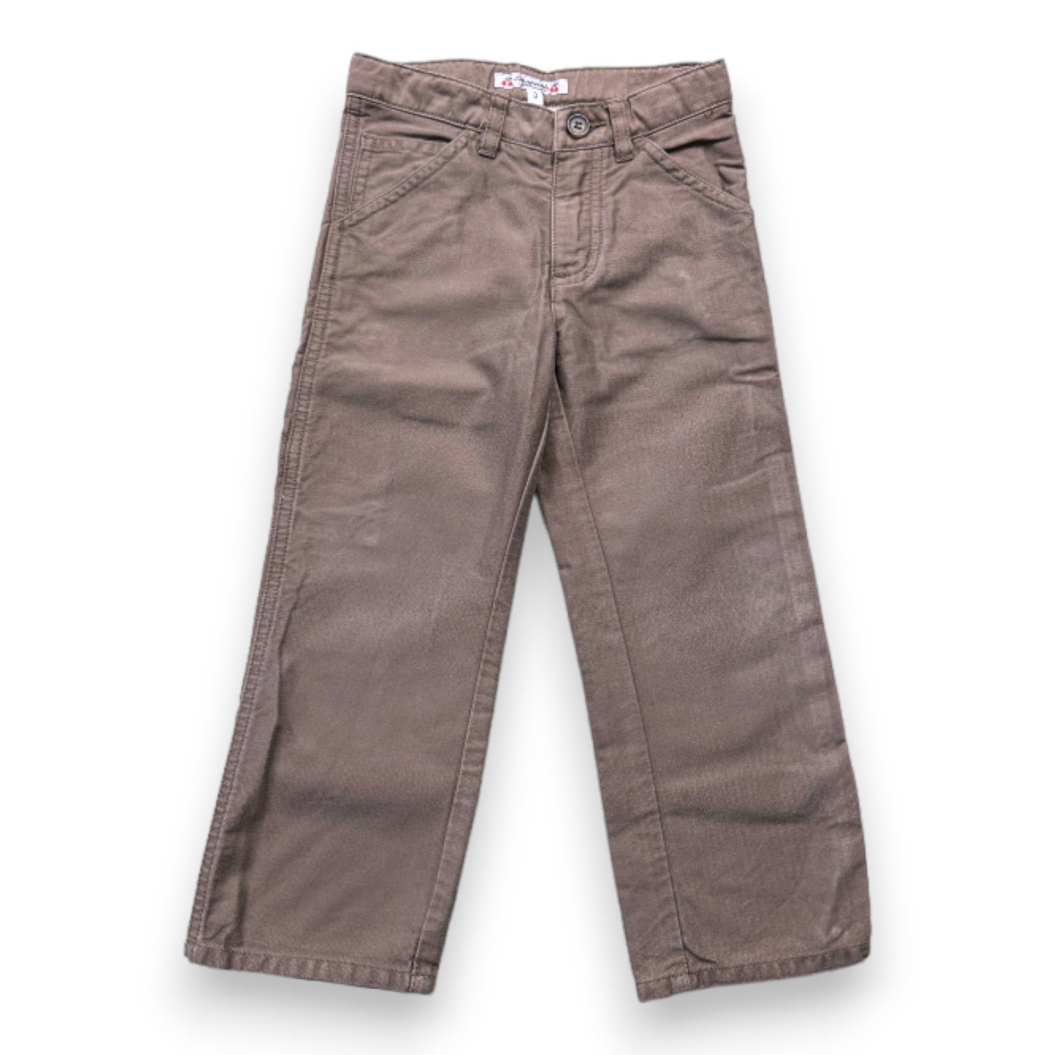 Brown baby pants - 3 months BONPOINT - Seconde Main Brown