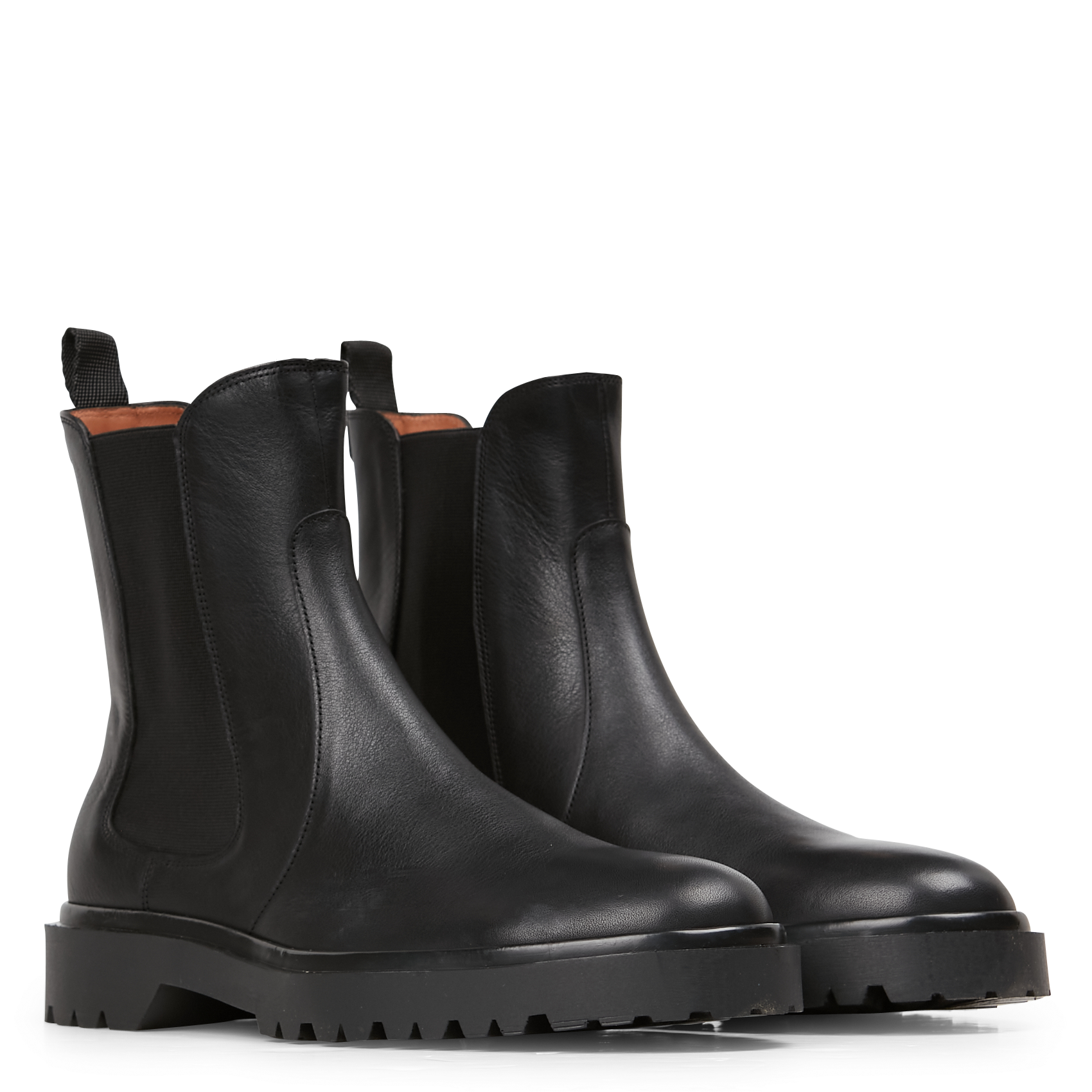 Lederboots ANTHOLOGY PARIS Schwarz