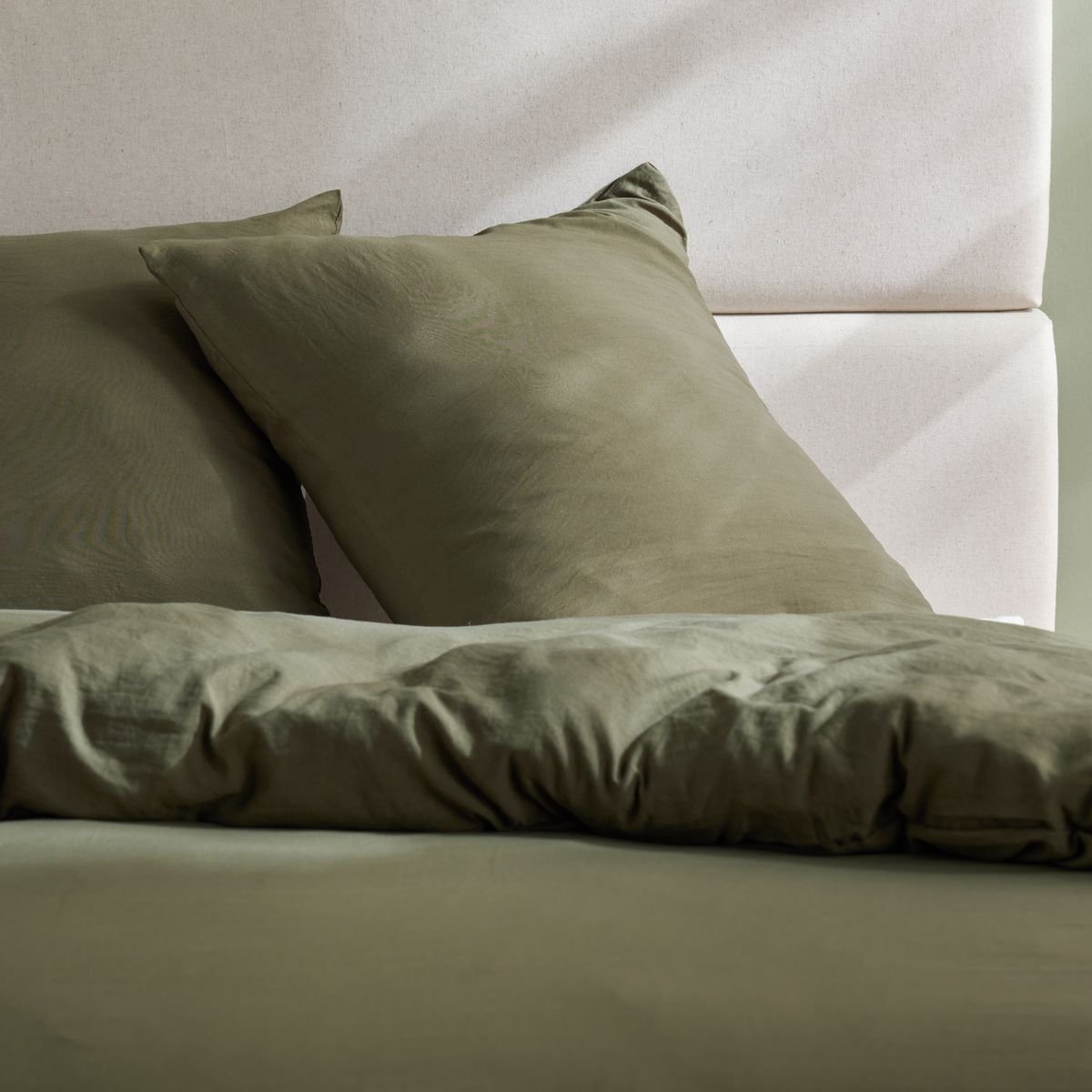 Cotton bedding set TODAY LINGE DE MAISON Green