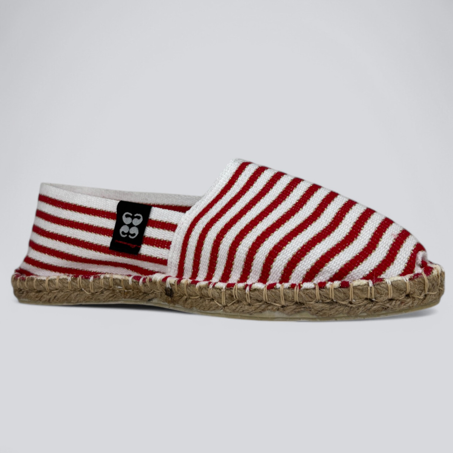 Striped espadrilles ART OF SOULE Red
