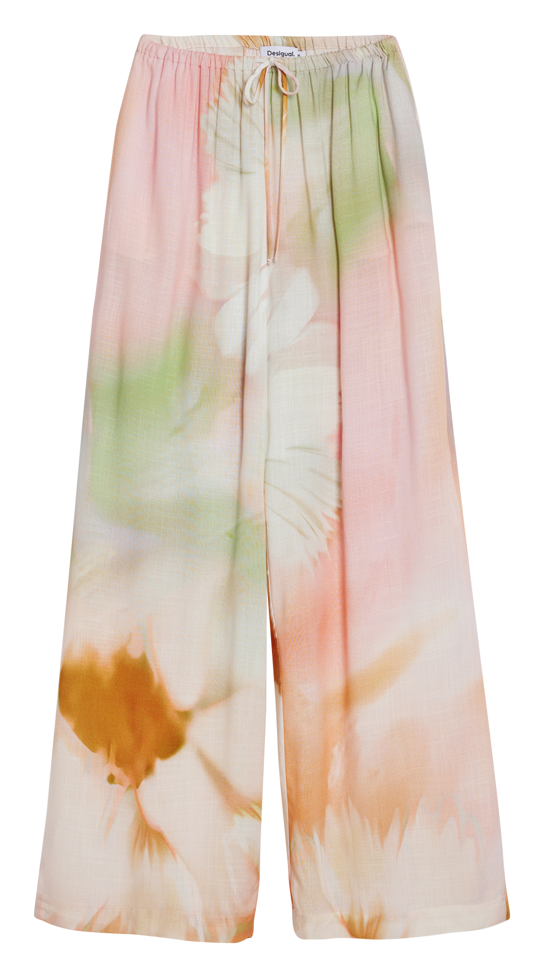 Pantaloni lunghi fluidi stampati DESIGUAL Multicolore