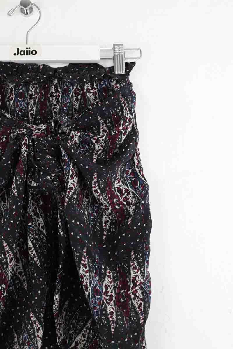 Silk mini-skirt ISABEL MARANT ÉTOILE - SECONDE MAIN Black