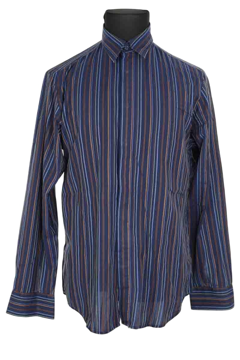 Cotton shirt KENZO - SECONDE MAIN Blue