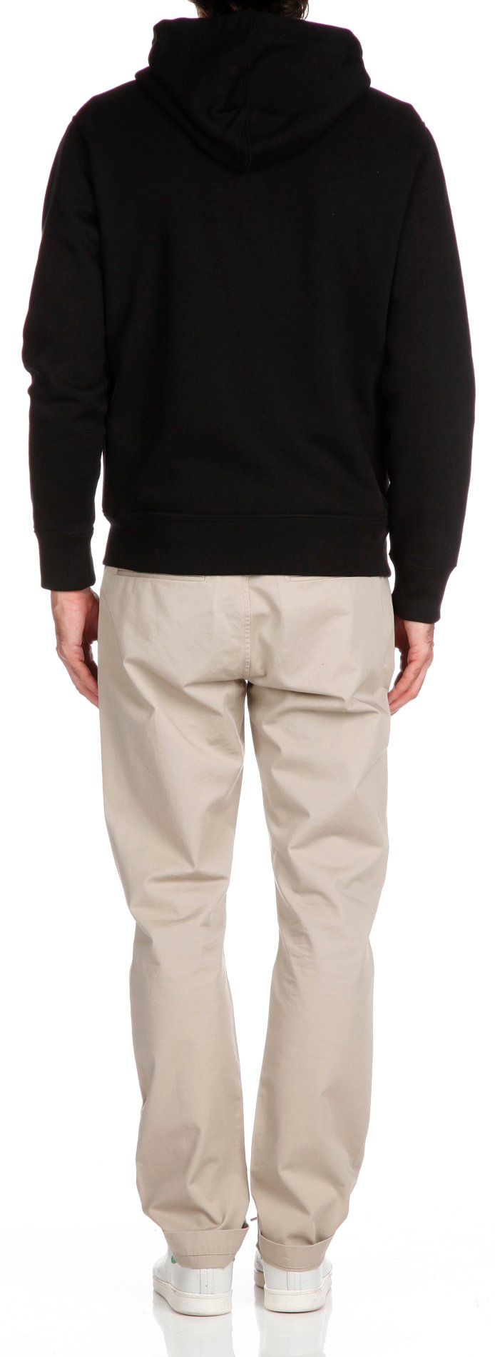 Sweat à capuche regular-fit zippé en coton mélangé avec Pony player POLO RALPH LAUREN Noir