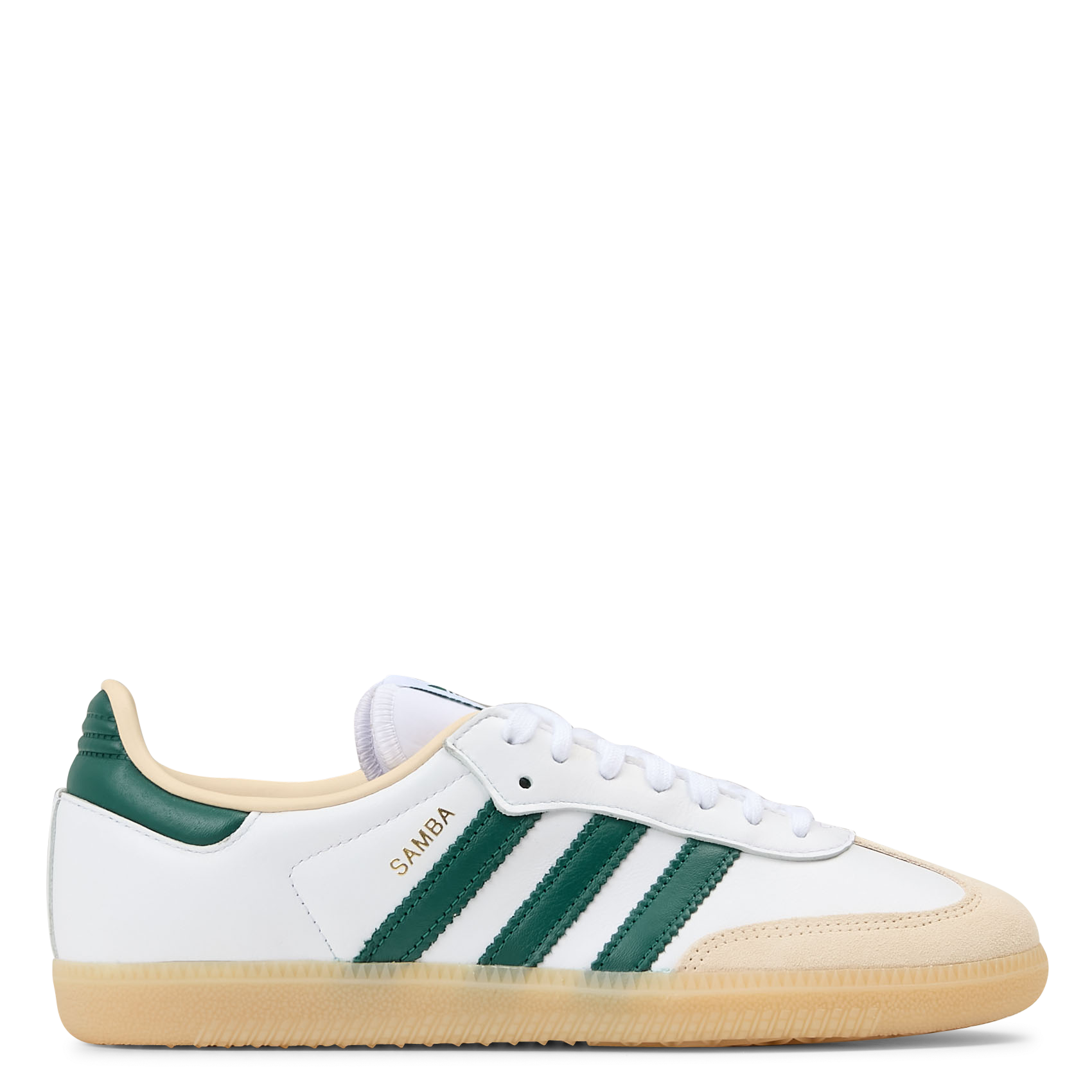 Baskets basses en cuir ADIDAS Blanc