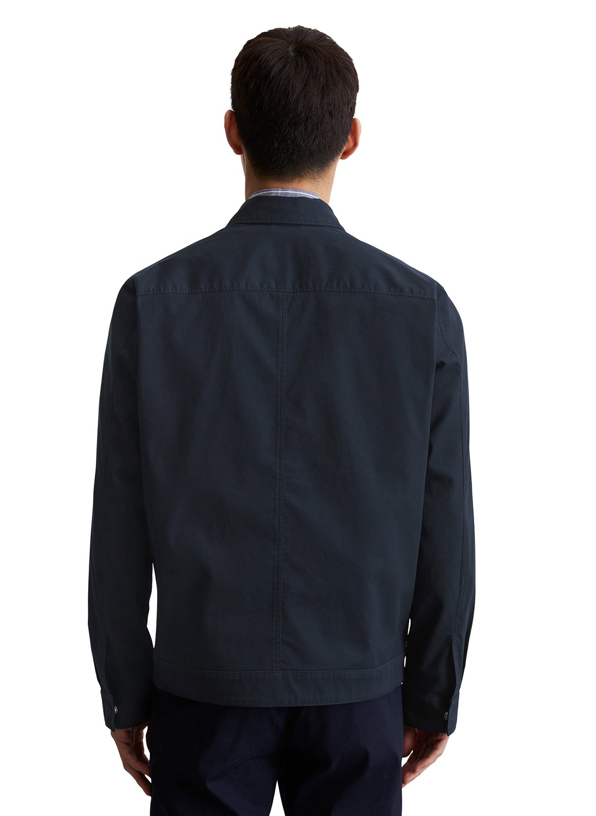 Veste col classique en coton mélangé MARC O'POLO Bleu