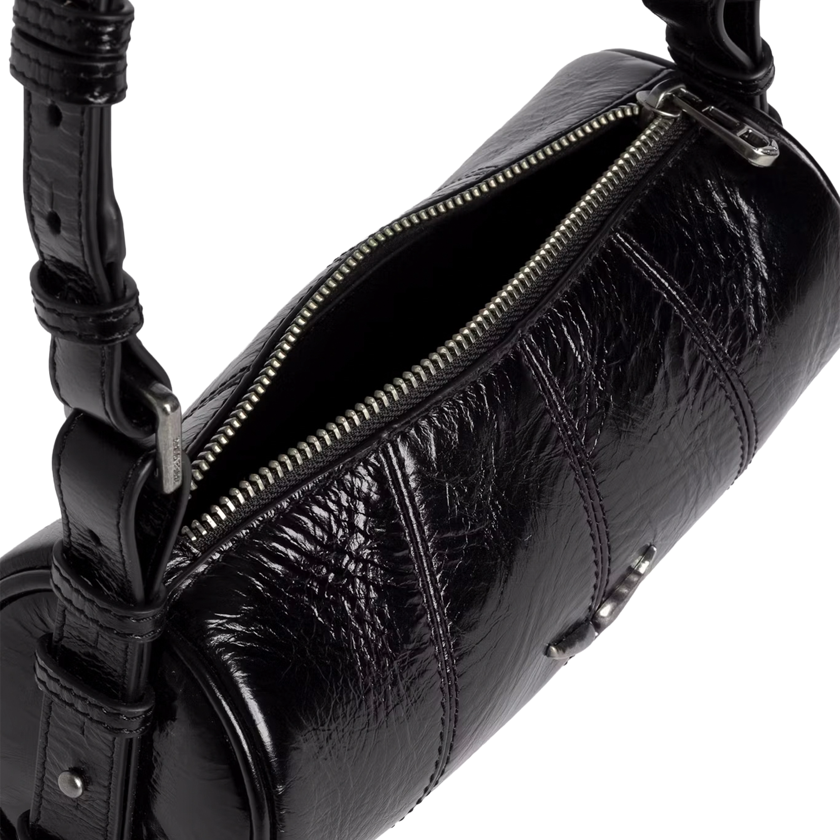 Leather clutch bag ZADIG&VOLTAIRE Black