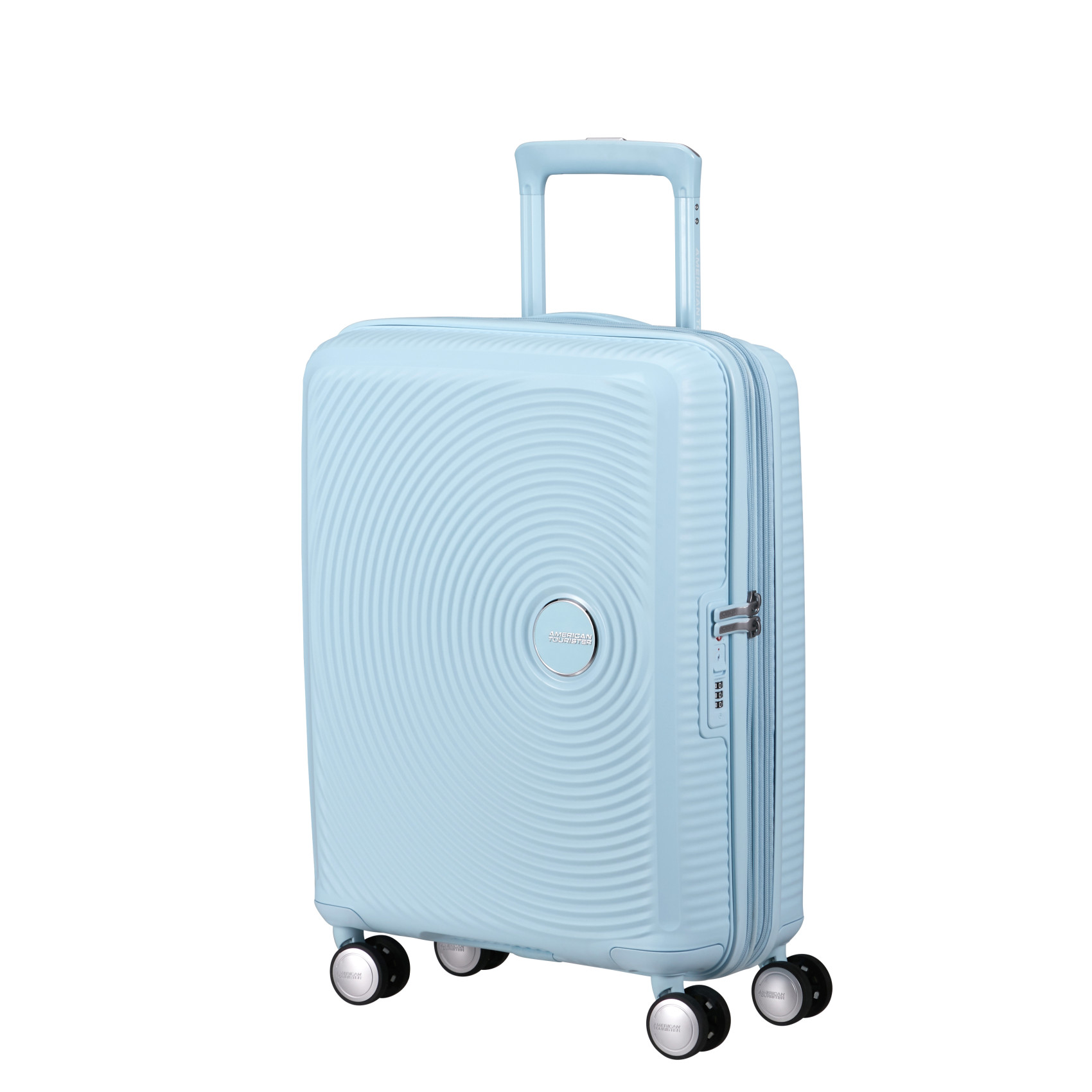 Soundbox suitcase 4 wheels size s AMERICAN TOURISTER Blue