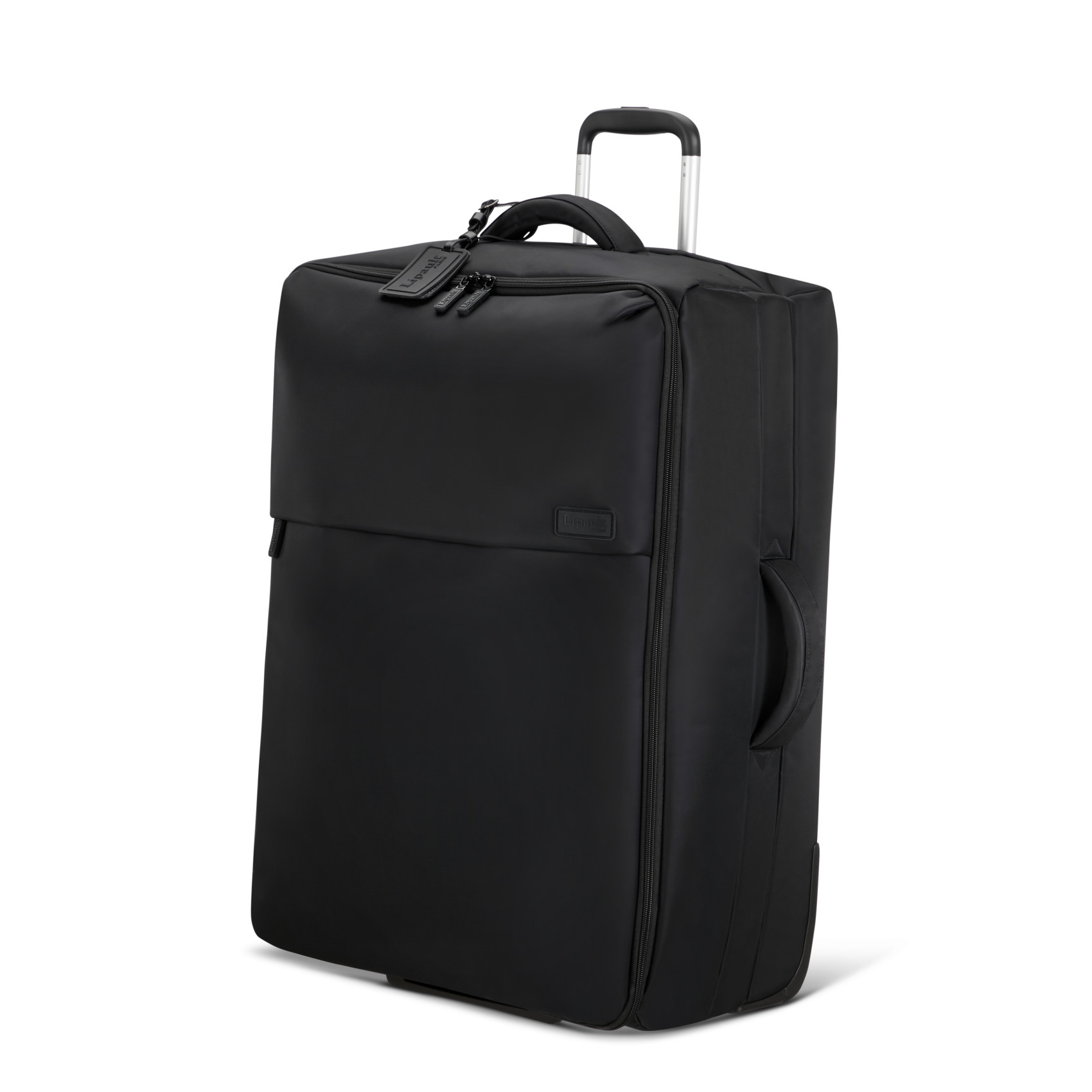 Foldable Feather Suitcase 2 Wheels Size L LIPAULT Black