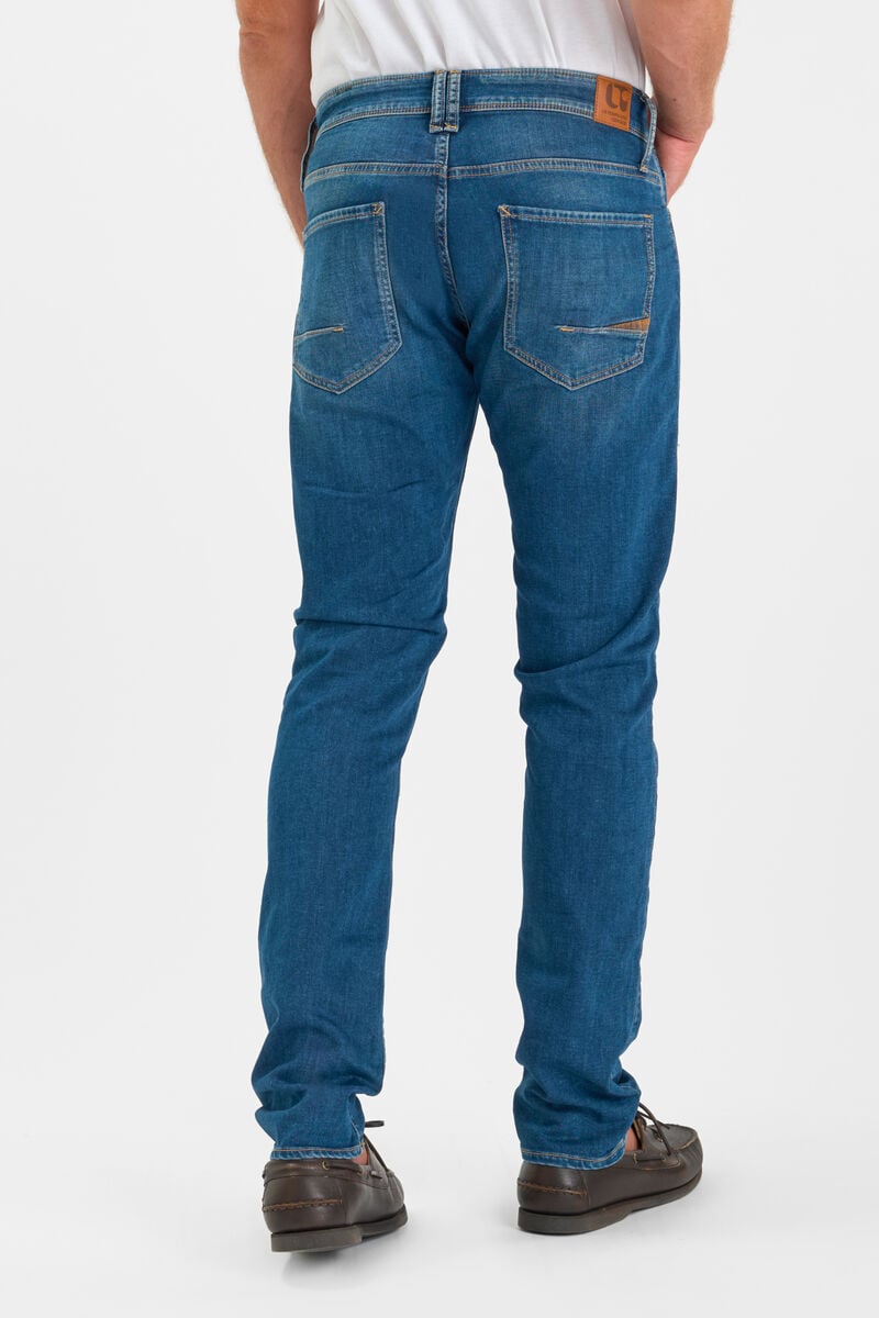 Slim blue jogg jeans 700/11, length 34 LE TEMPS DES CERISES Blue