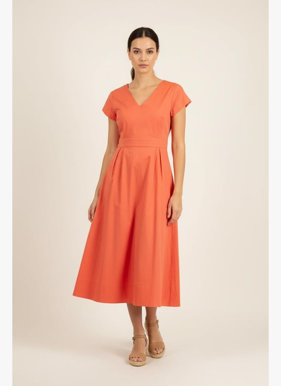 tara jarmon orange dress Dress Orange Tara jarmon - seconde main - Women