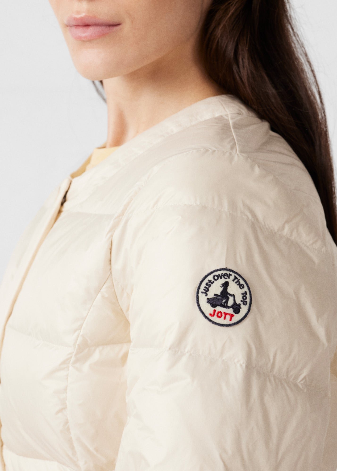 Doudoune inspirée tailleur christy JOTT Blanc