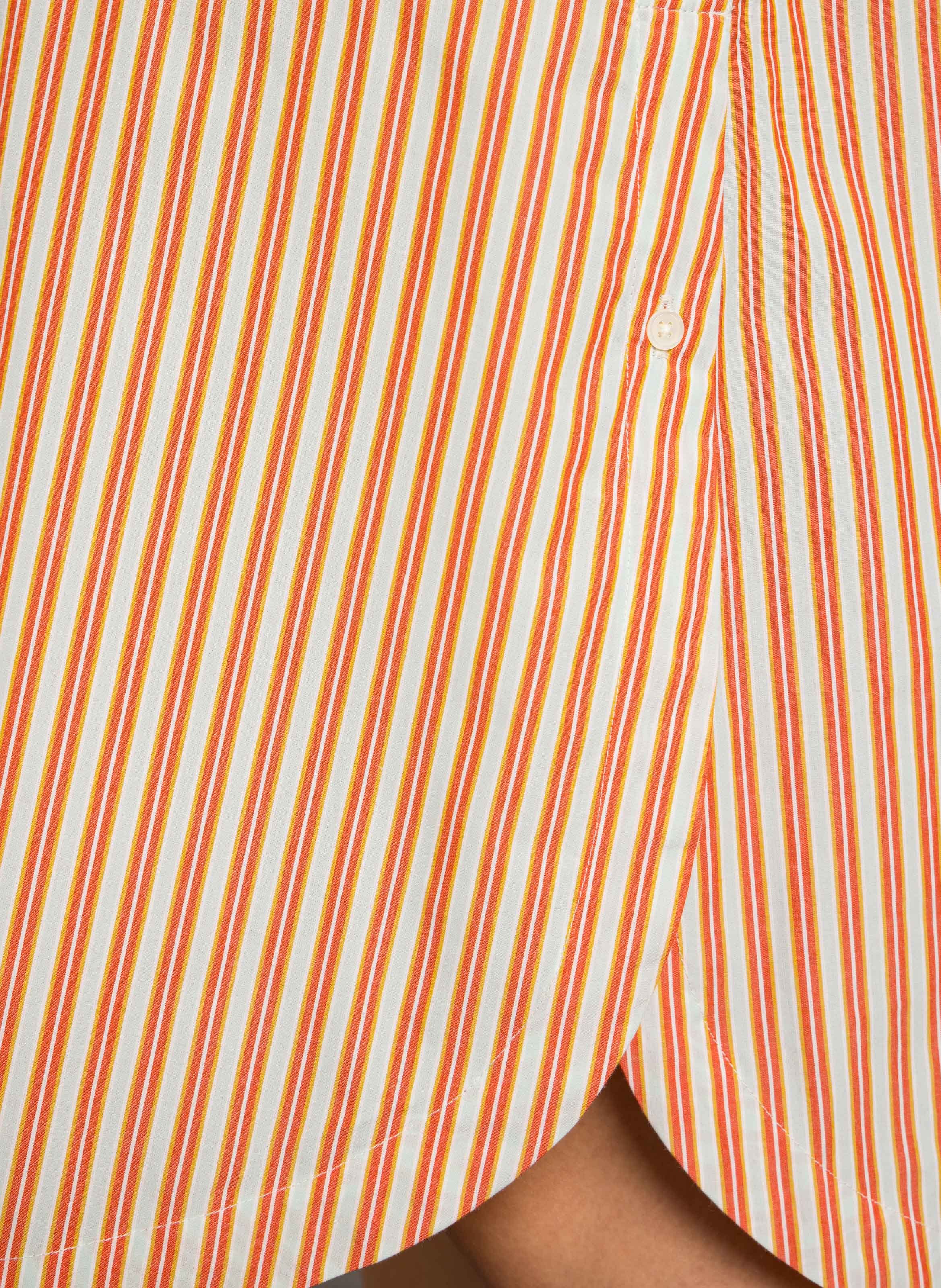 Robe midi col mao  MOISMONT Rouge