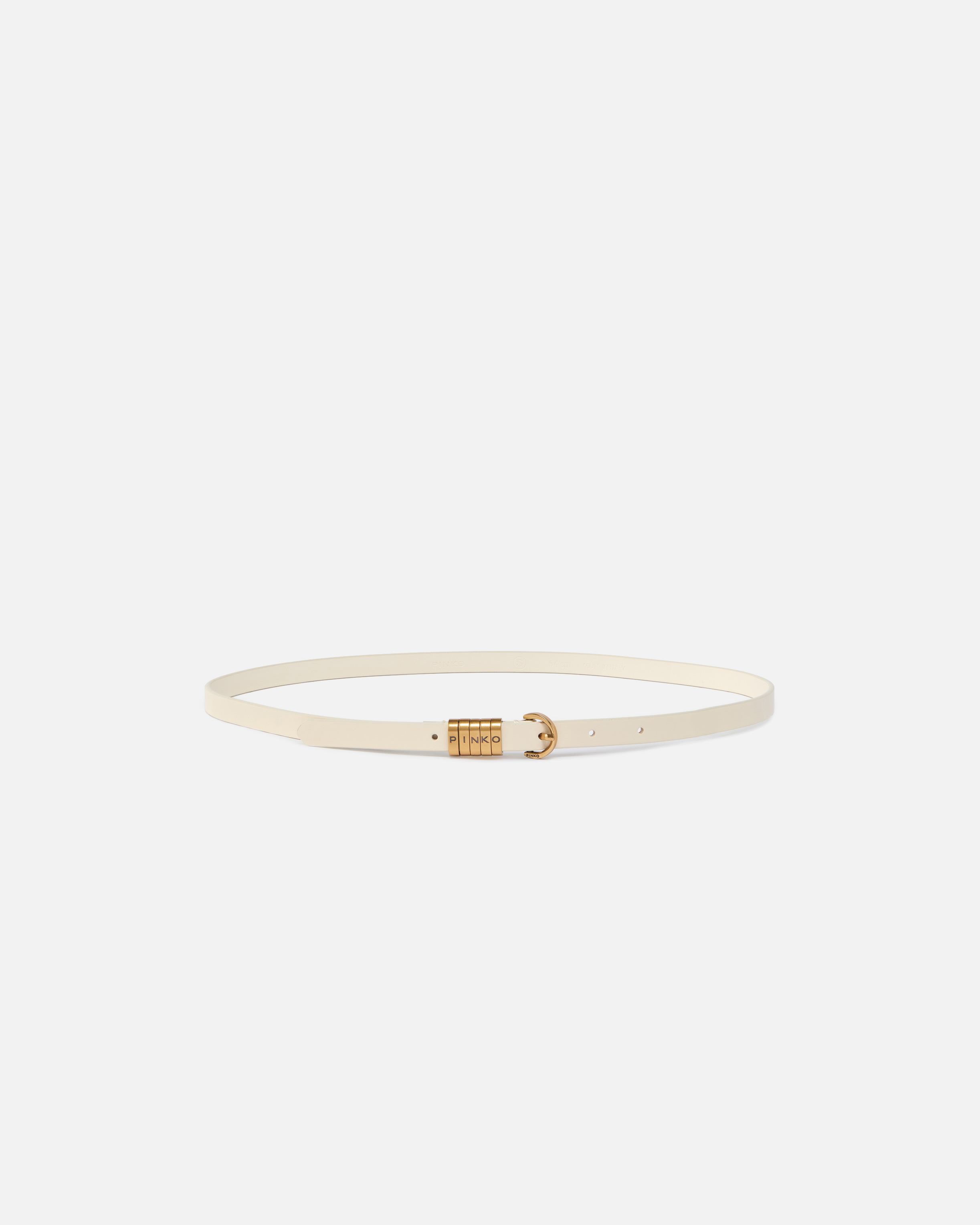 Ceinture avec logo pinko 1,2 cm PINKO Multicolore