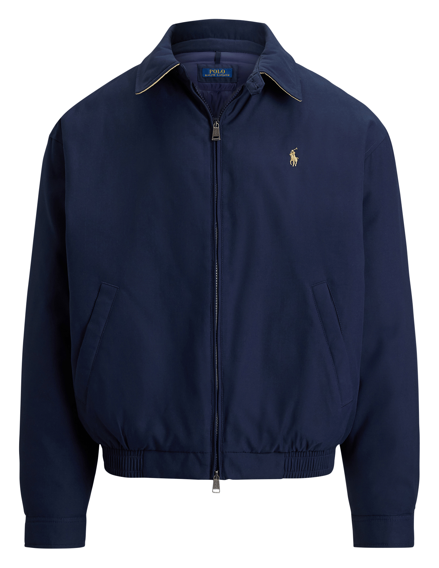 Gerade geschnittene Jacke mit klassischem Kragen POLO RALPH LAUREN Blau