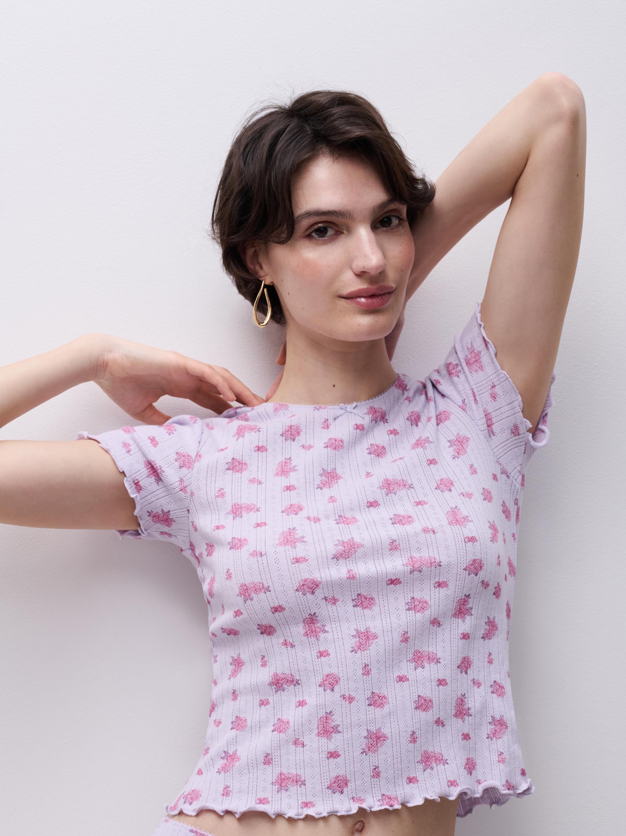 Short-sleeved T-shirt CHANTELLE PULP Blue