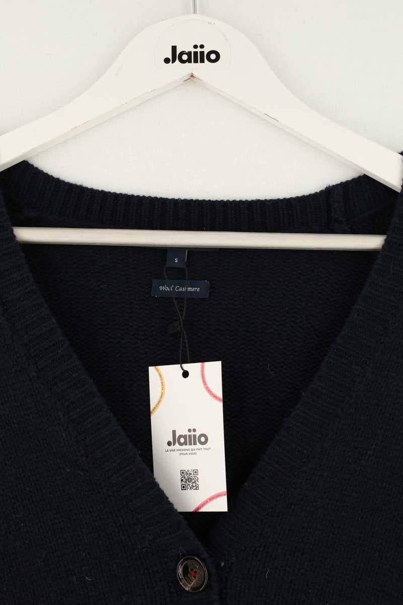 Cardigan TOMMY HILFIGER - SECONDE MAIN Bleu