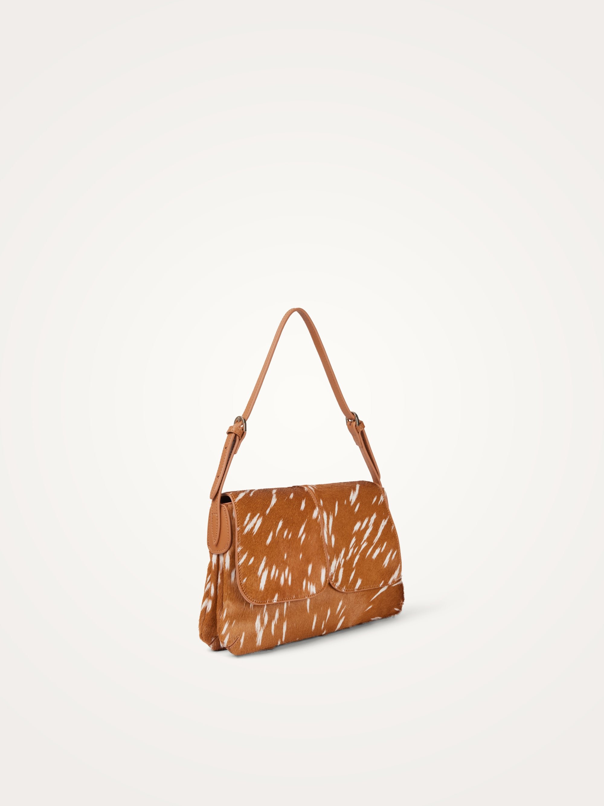 Crossbody bag with flap VANESSA WU Orange