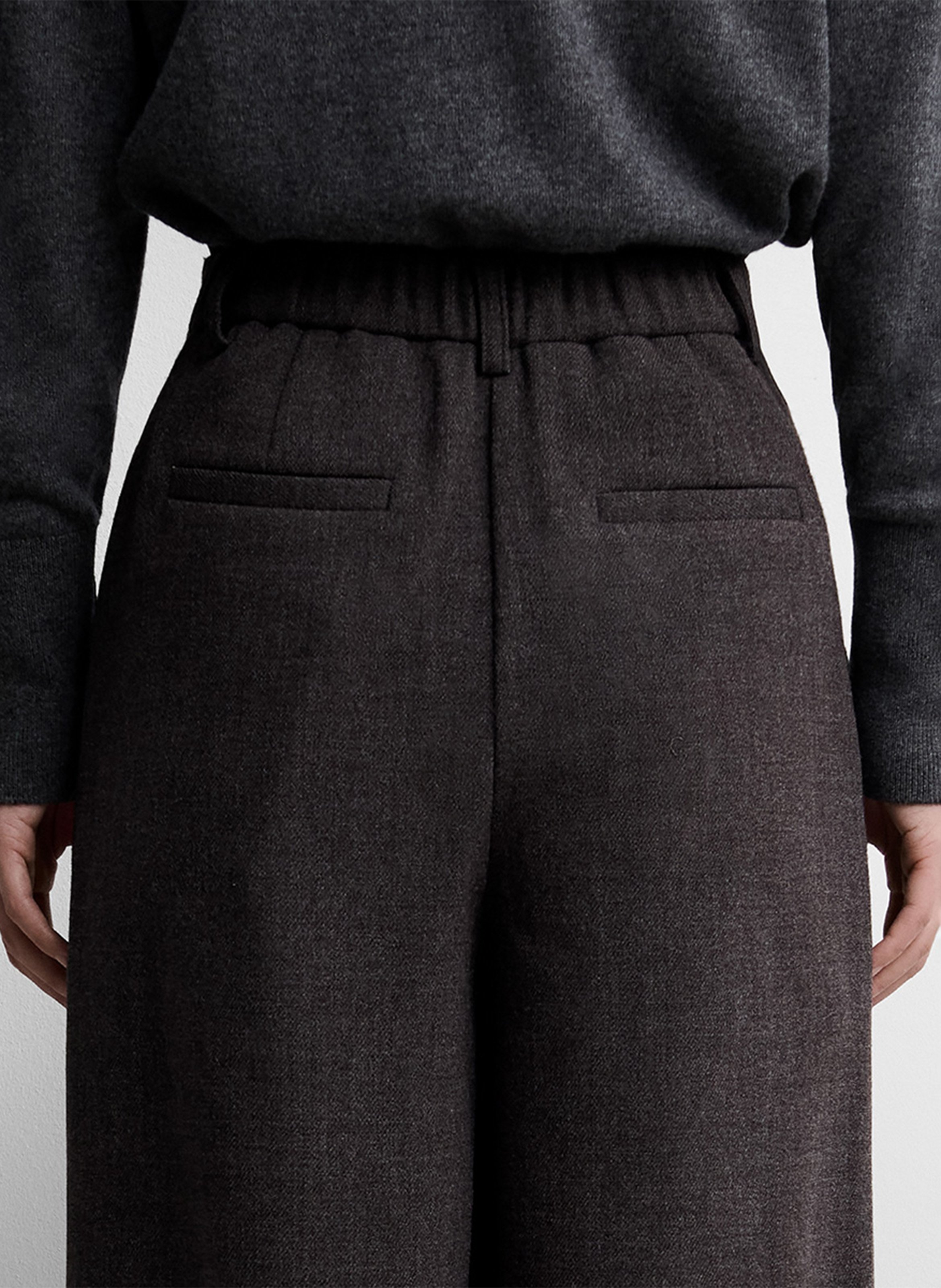 High-waisted wide-leg pants SIMORRA Grey