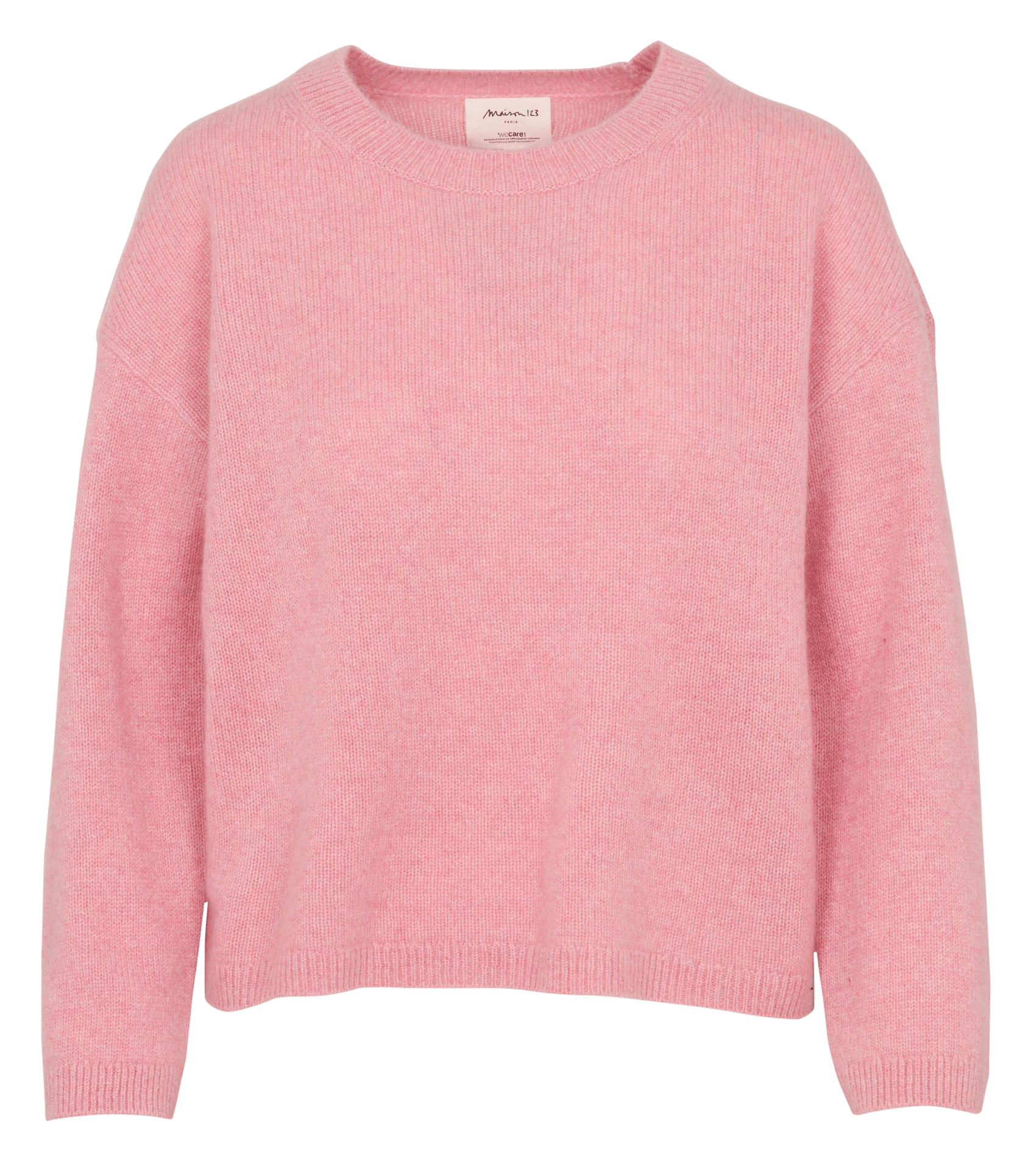 Gerader Rundhals-Pullover aus Kaschmir MAISON 123