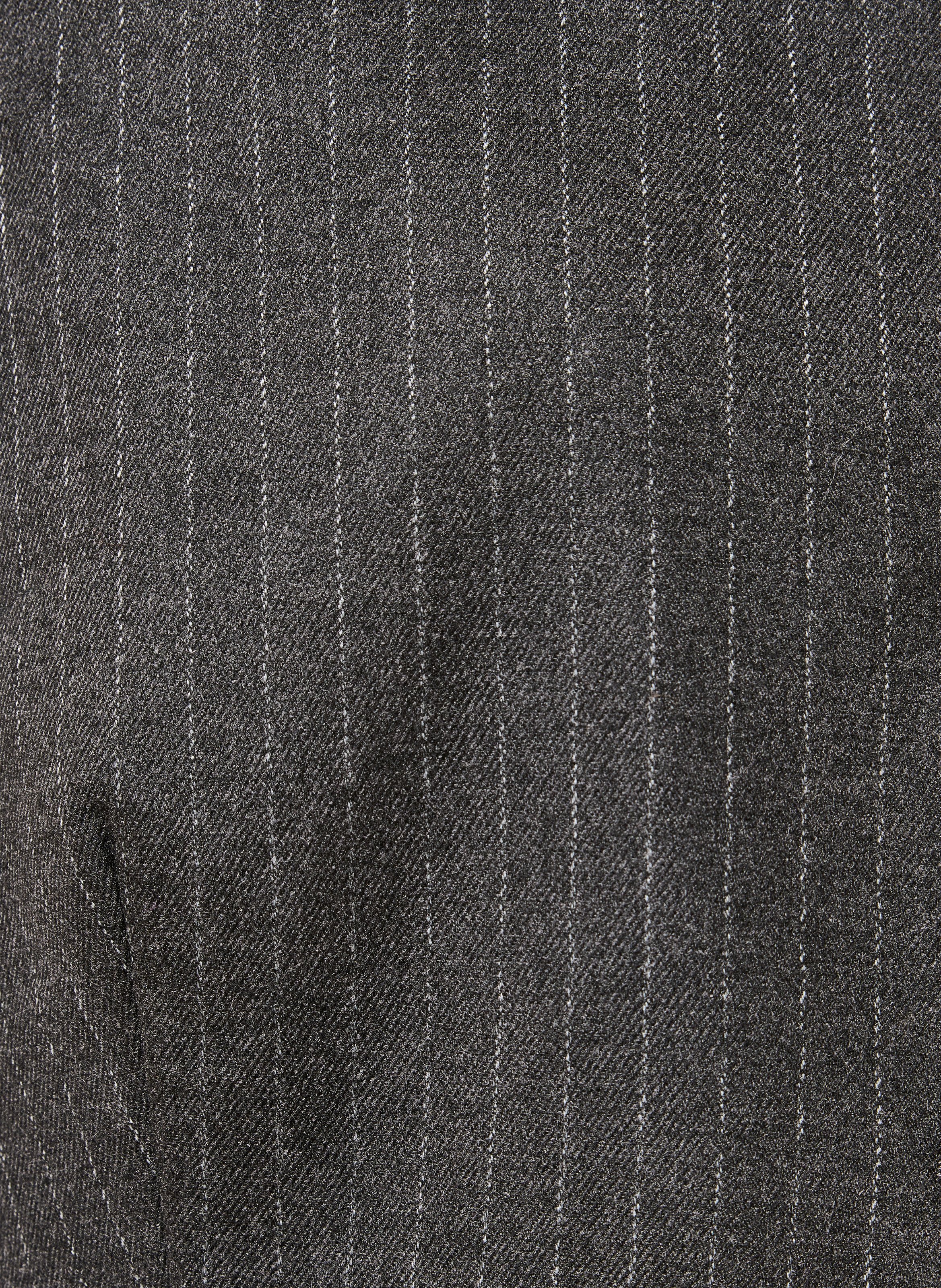 Gilet sans manches à rayures  | Gris LA FEE MARABOUTEE Femme