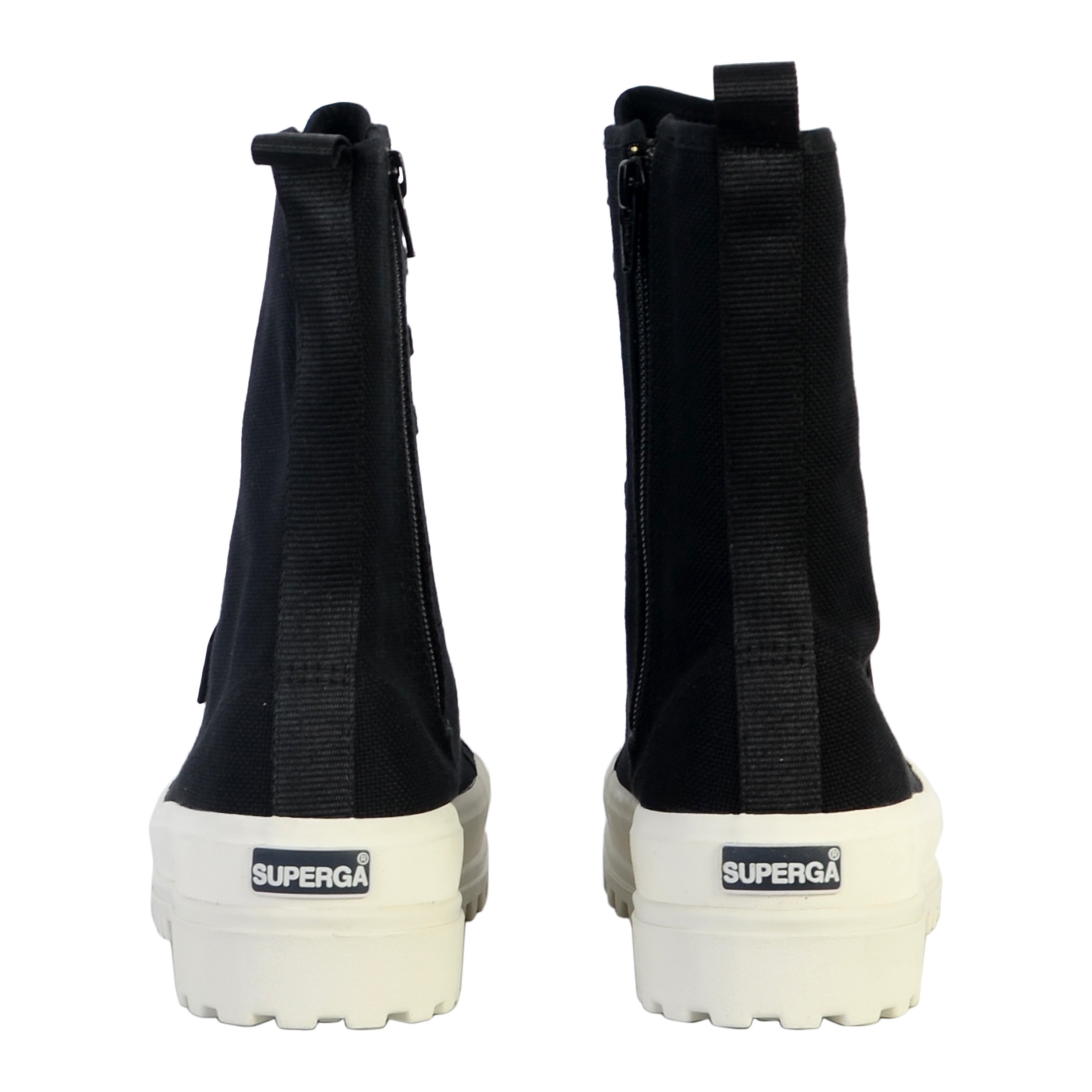 Superga Alpina High Lace-Up High-Top Sneakers SUPERGA Black