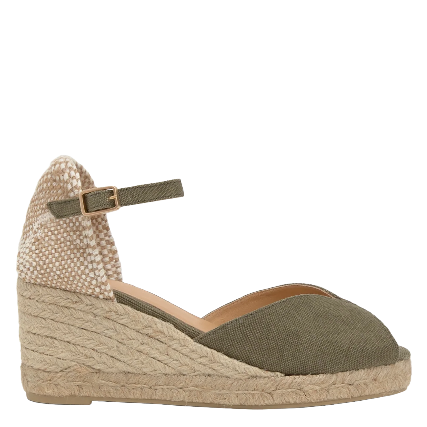 Sandales à talons compensés CASTANER Vert