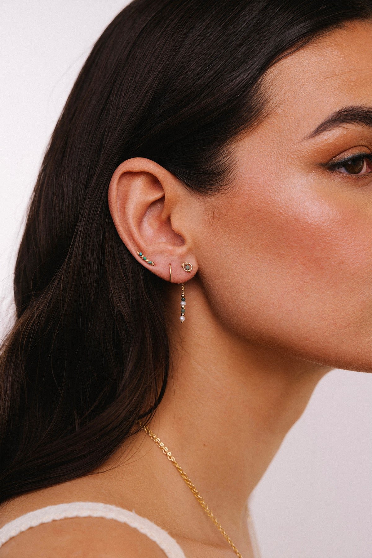 Pina studs YAY Green