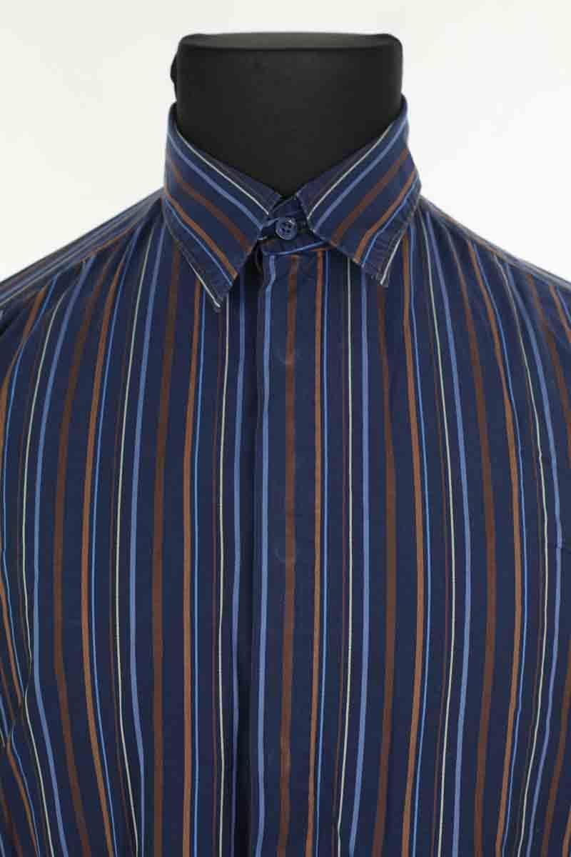 Cotton shirt KENZO - SECONDE MAIN Blue