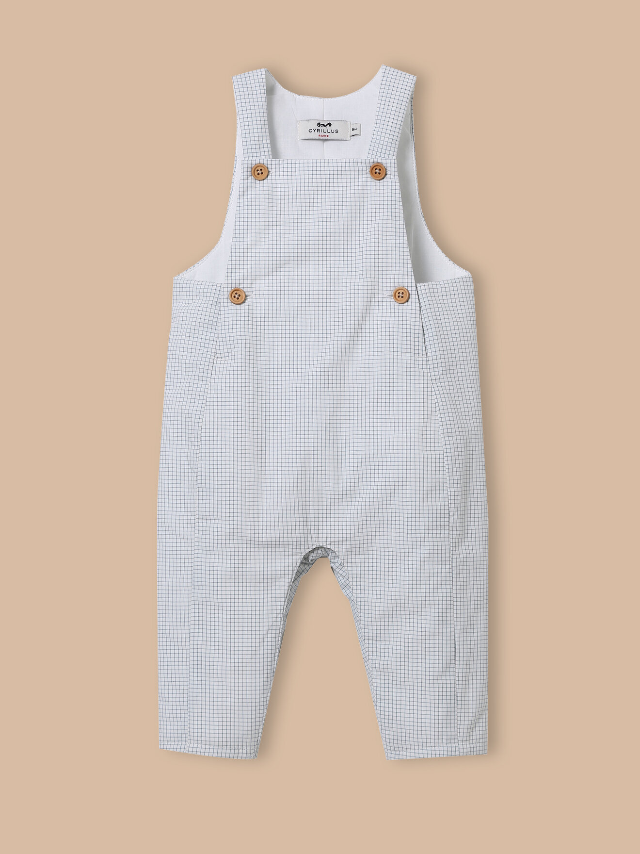 Quilted overalls CYRILLUS Blue